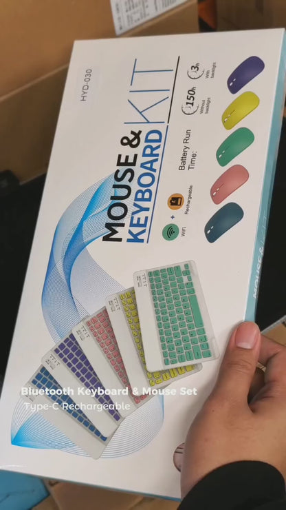 Colour Keyboard & Mouse