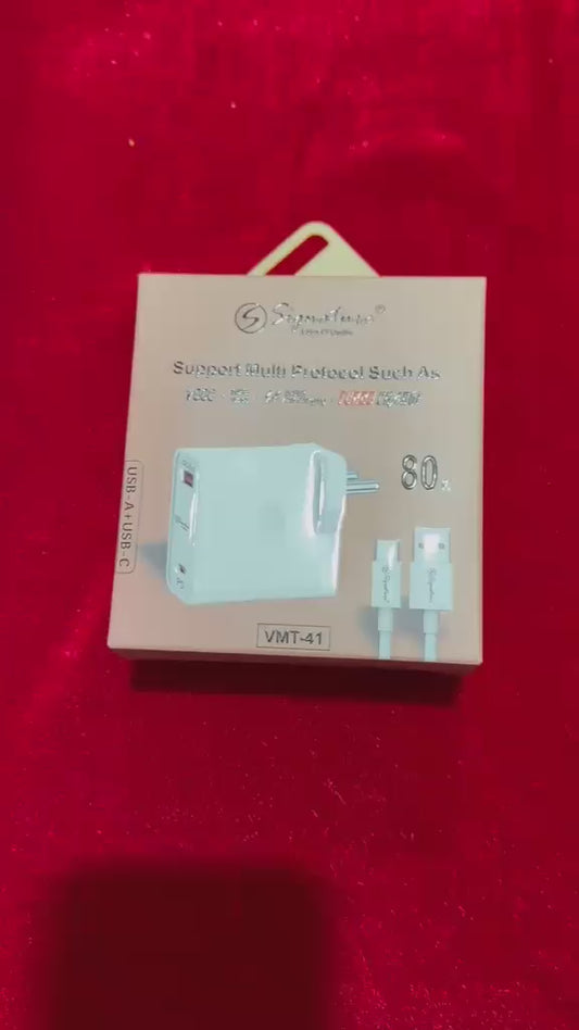 Signature VMT 41 USB-A To Type C Charge
