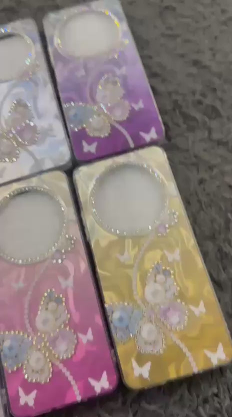 New Butterfly Colourful Diamond Case
