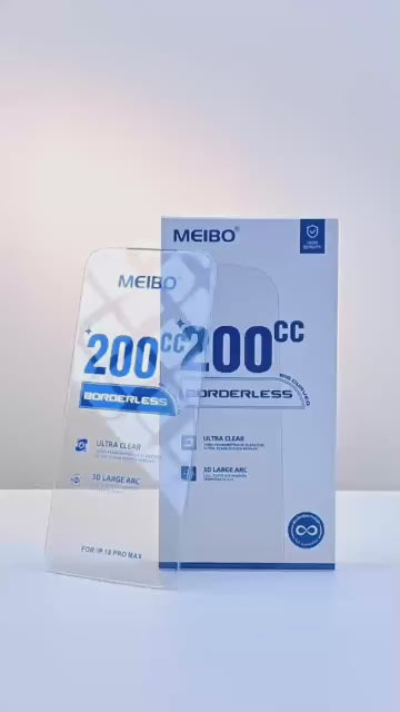 Meibo 200CC Borderless Temper Glass