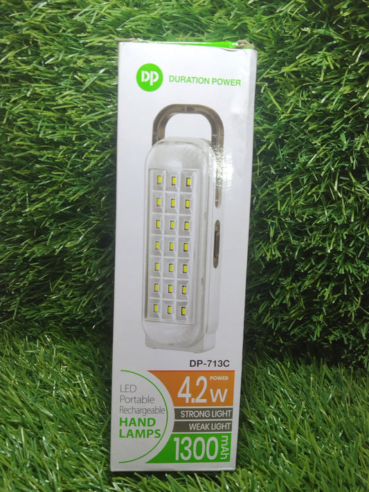 dp 713C (RECHARGEABLE LED EMERGENCY LIGHT) 1300mAh Battery
