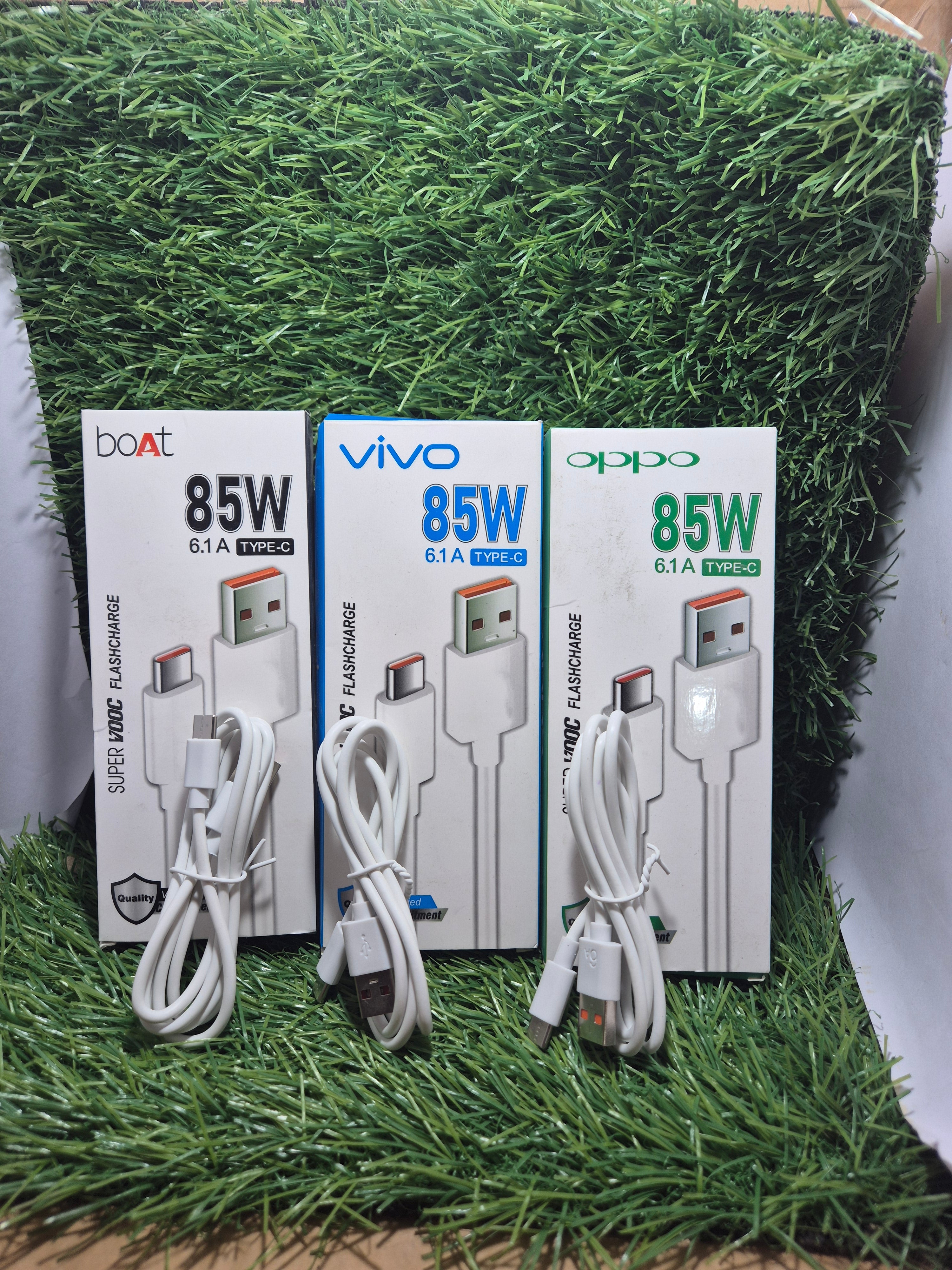 85W/Oppo,Vivo, One+ Type C Vooc Cable – Kharrido