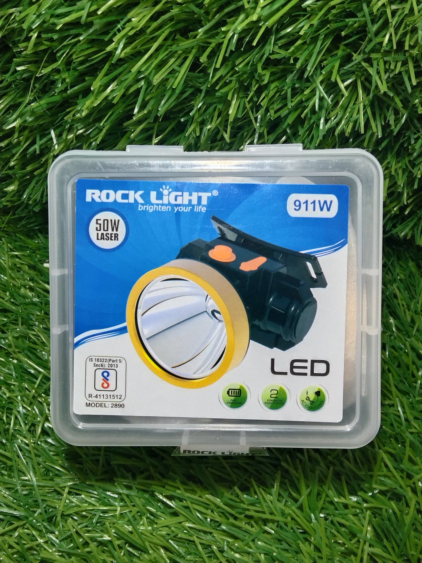 RockLight 911W 50W Laser Led Headlamp