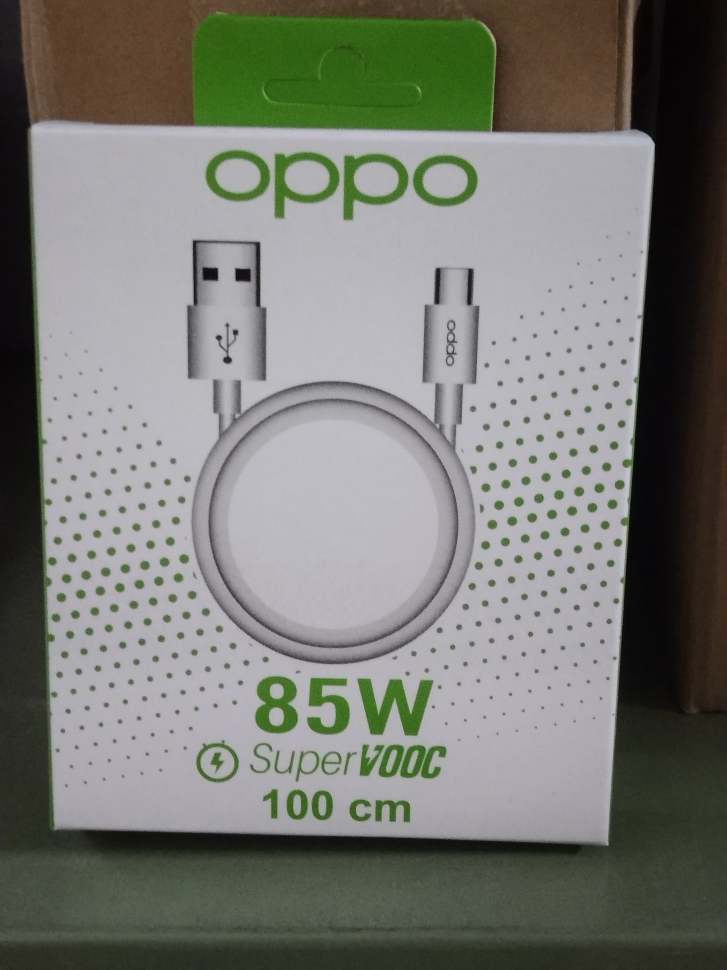 Oppo / Vivo /Oneplus 85W Square packing Dash Type C Cable