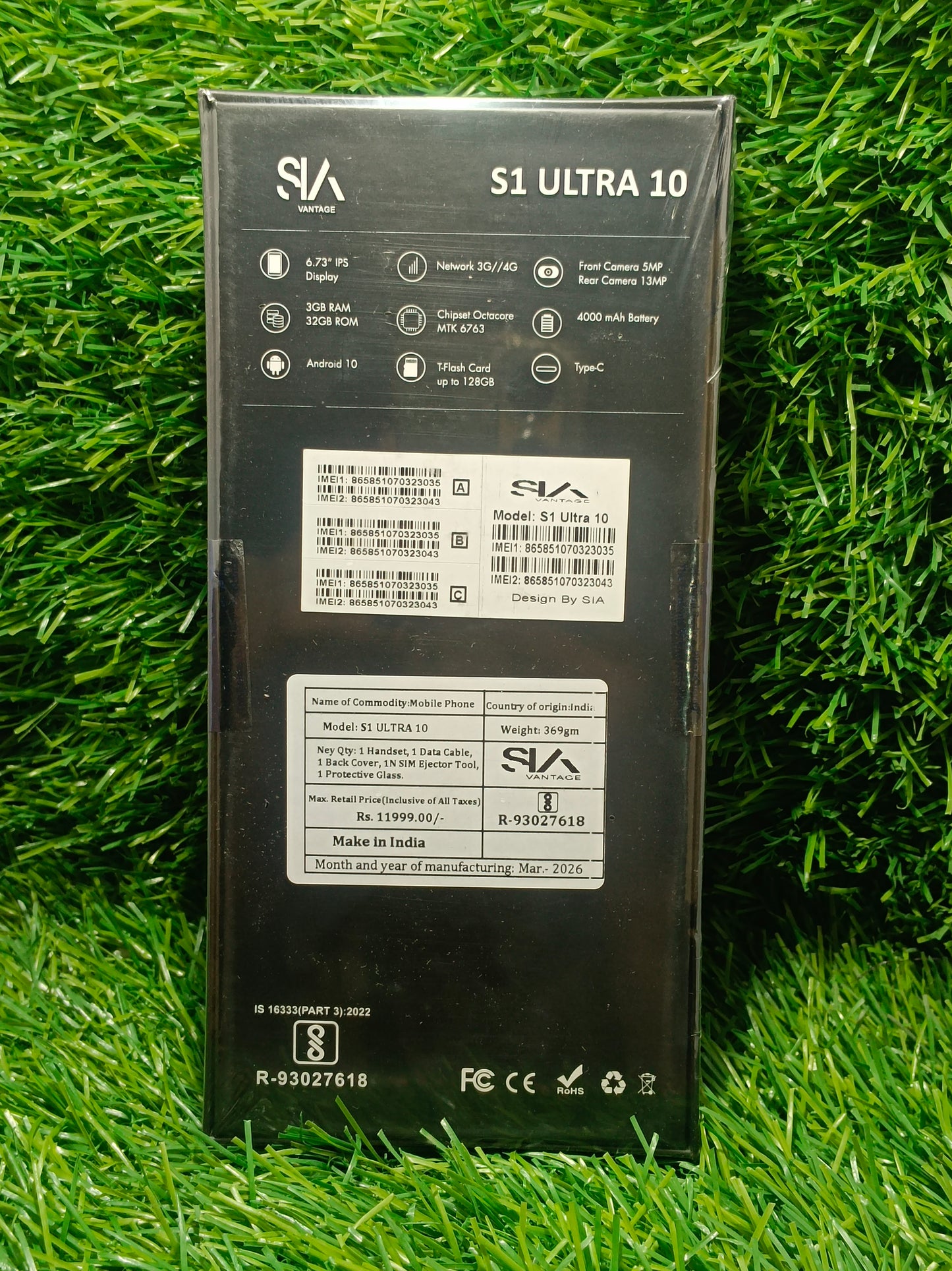 Sia S1 ULTRA 10 Android Mobile Phone