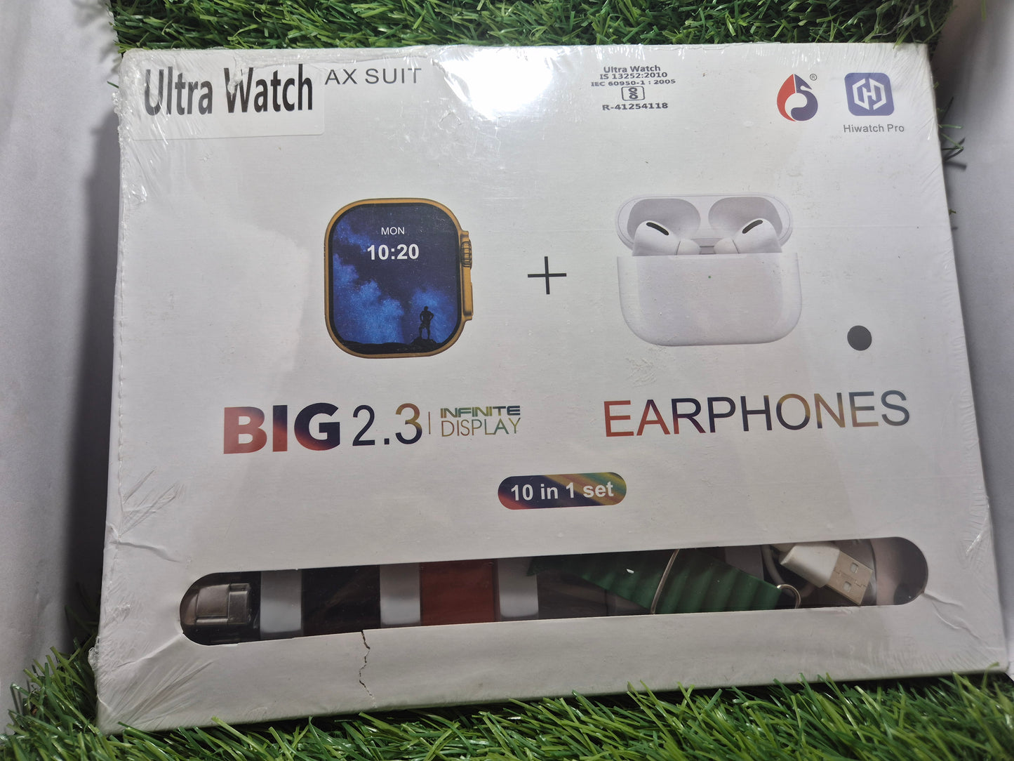 i20 Ultra Watch Smart Watch With Free Earbuds