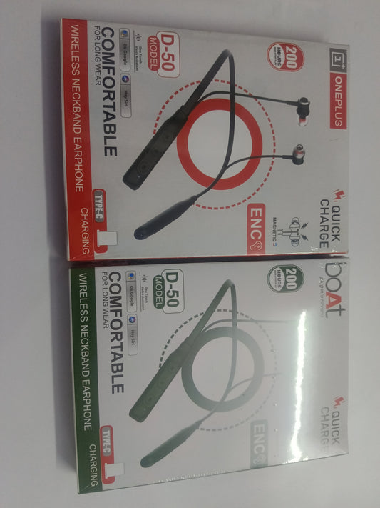 Boat,Noise Realme D50/D52/D61 Type C Neckbands