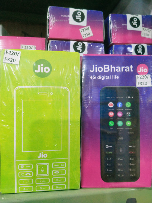 jio f220/ f320 refurbished mobile phone (Repack)