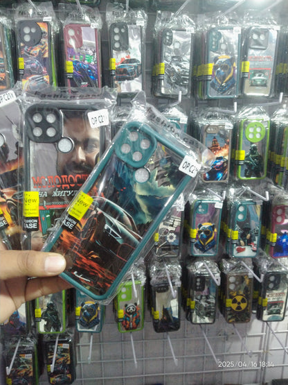 SILICONE WITH MIRROR PRINTED CASE Cover