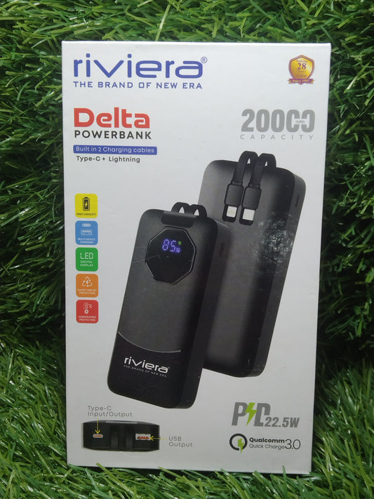 Riviera Power Bank 2000 mah- Delta