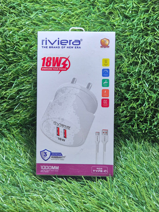 Riviera 18W Type C charger