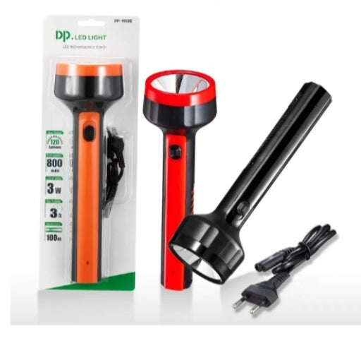 Dp.led 1953B Led Rechargeable Torch
