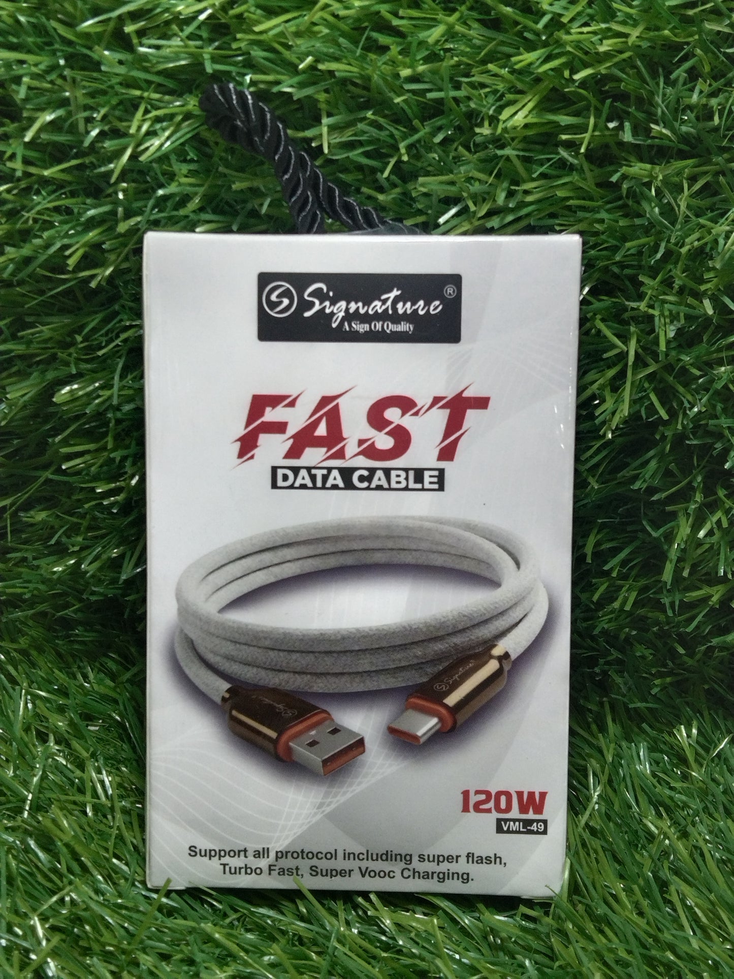 Signature Vml-49 120W Usb To C Fast Charging Data Cable