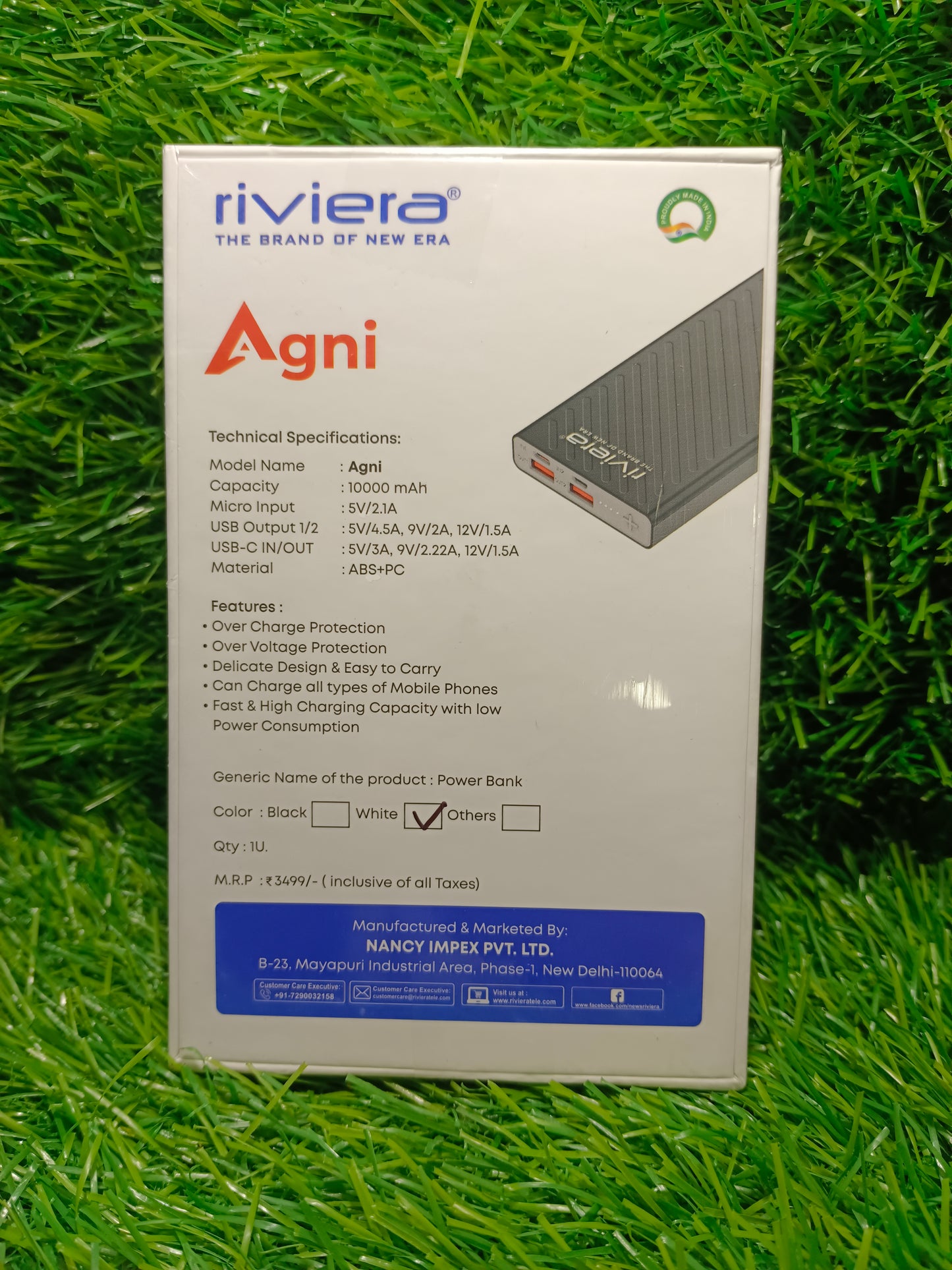 Riviera Power Bank- Agni/ Veer