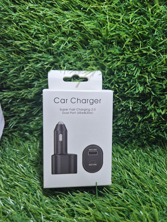 45w&20W Super Fast Car charger