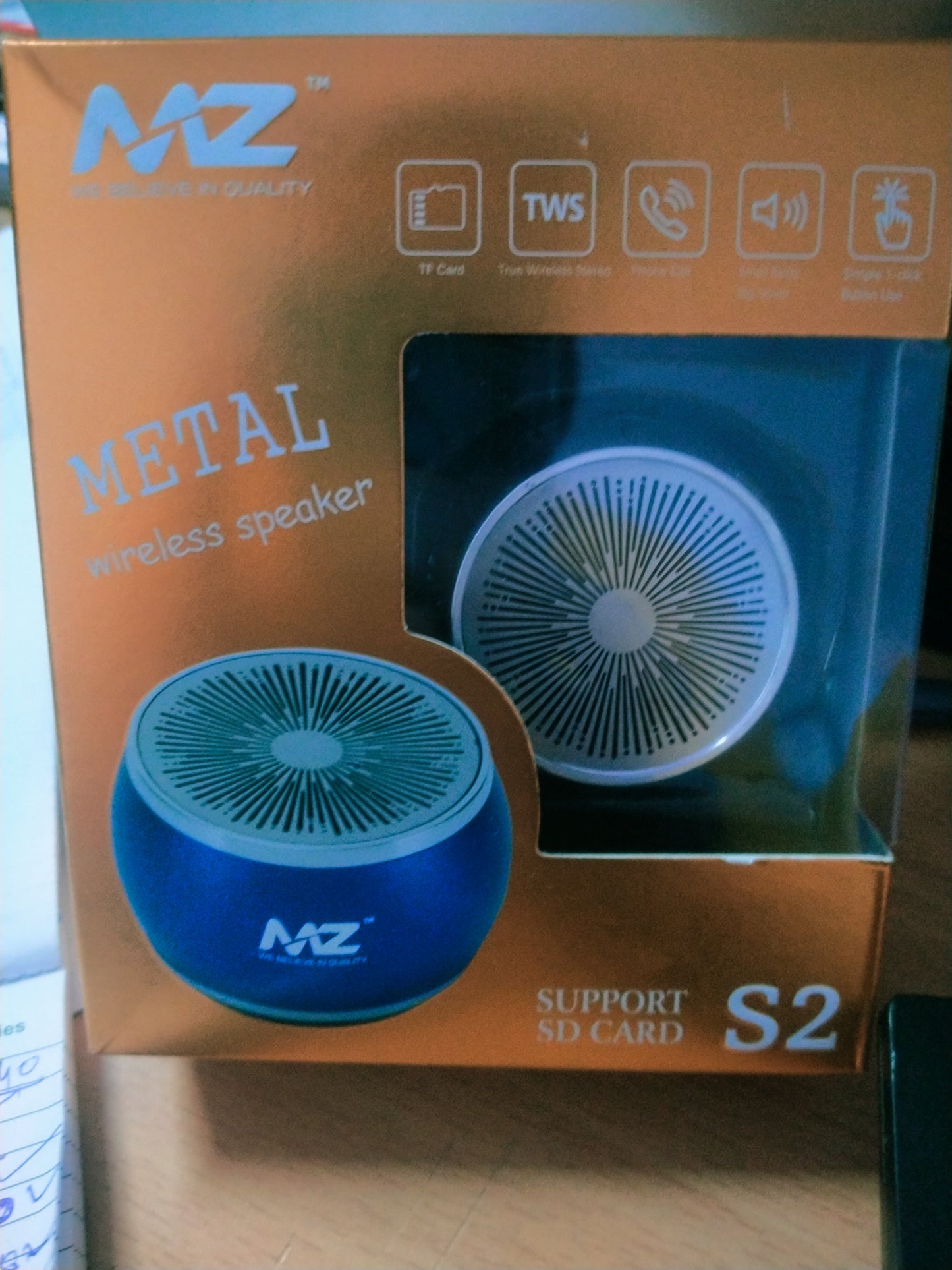 MZ S2 metal wireless speaker