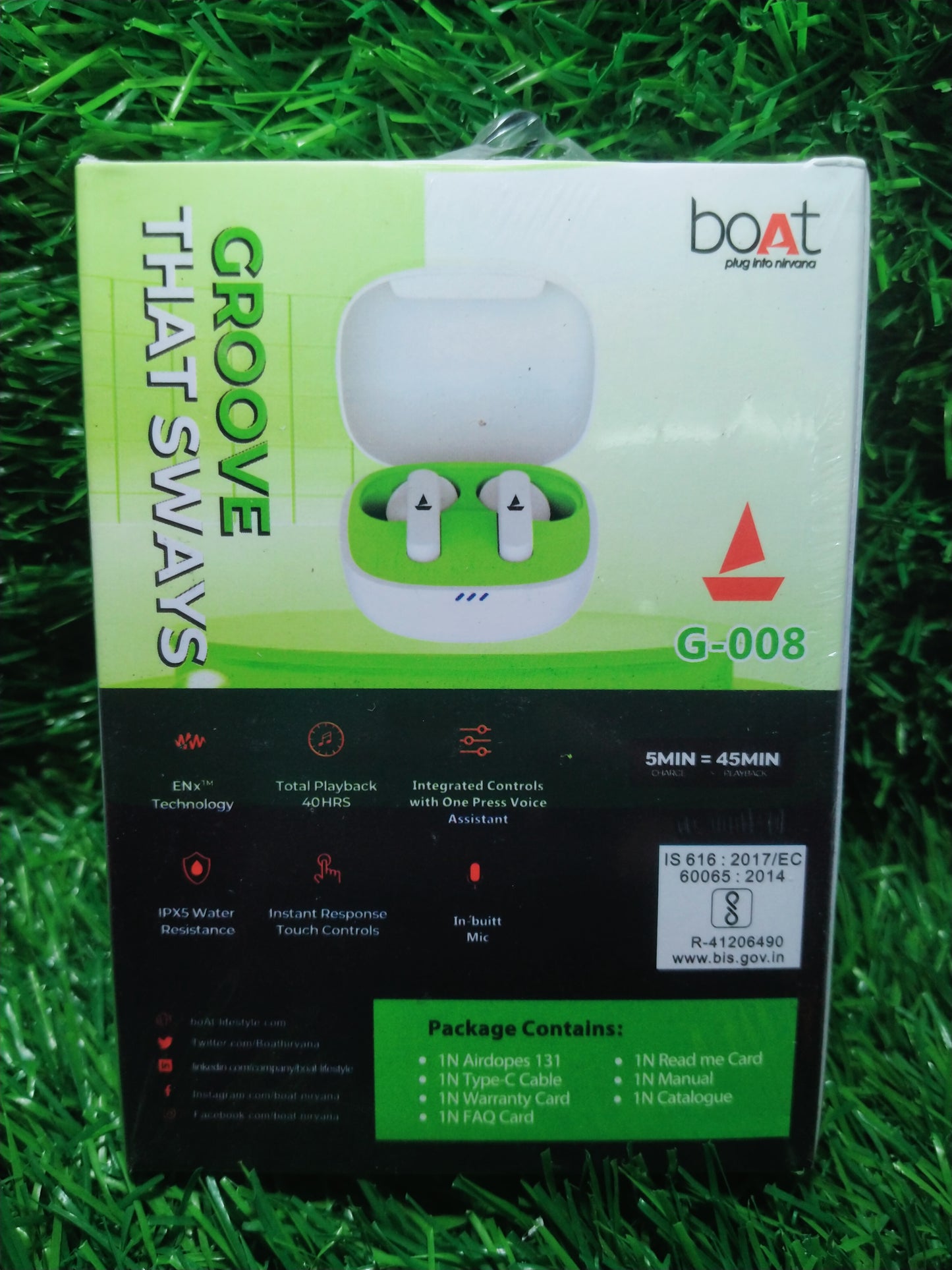 boat G008 earbuds