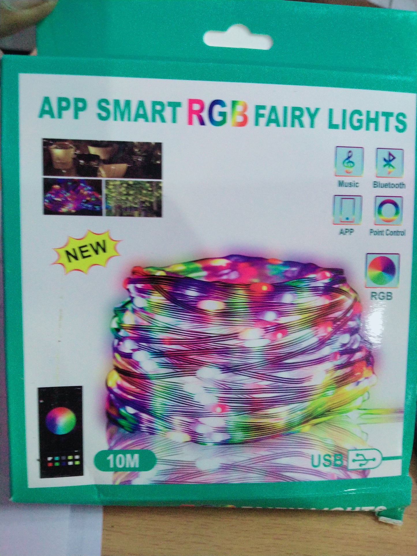 RGB app smart fairy lights