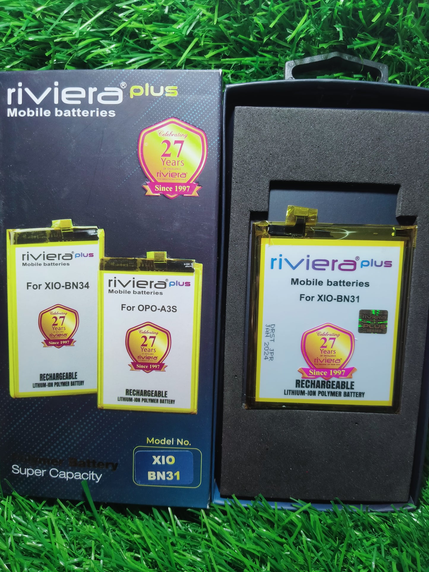 RIVIERA PLUS XIO- BN31,3100 mAh battery