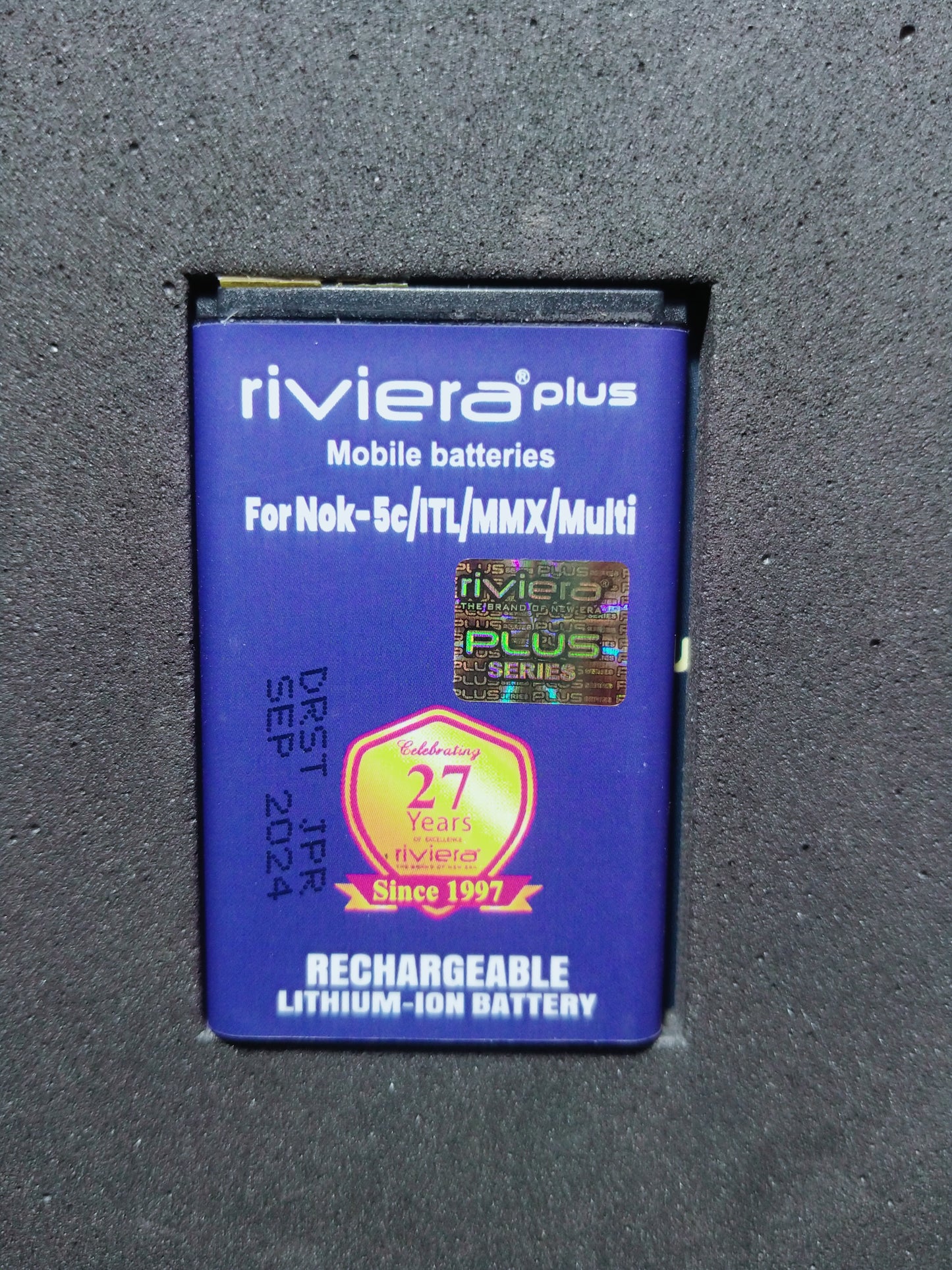 RIVIERA R+PLUS NOK-5C, Multy battery