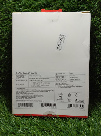 OnePlus 100% Original Bullets Wireless Z3 Neckband