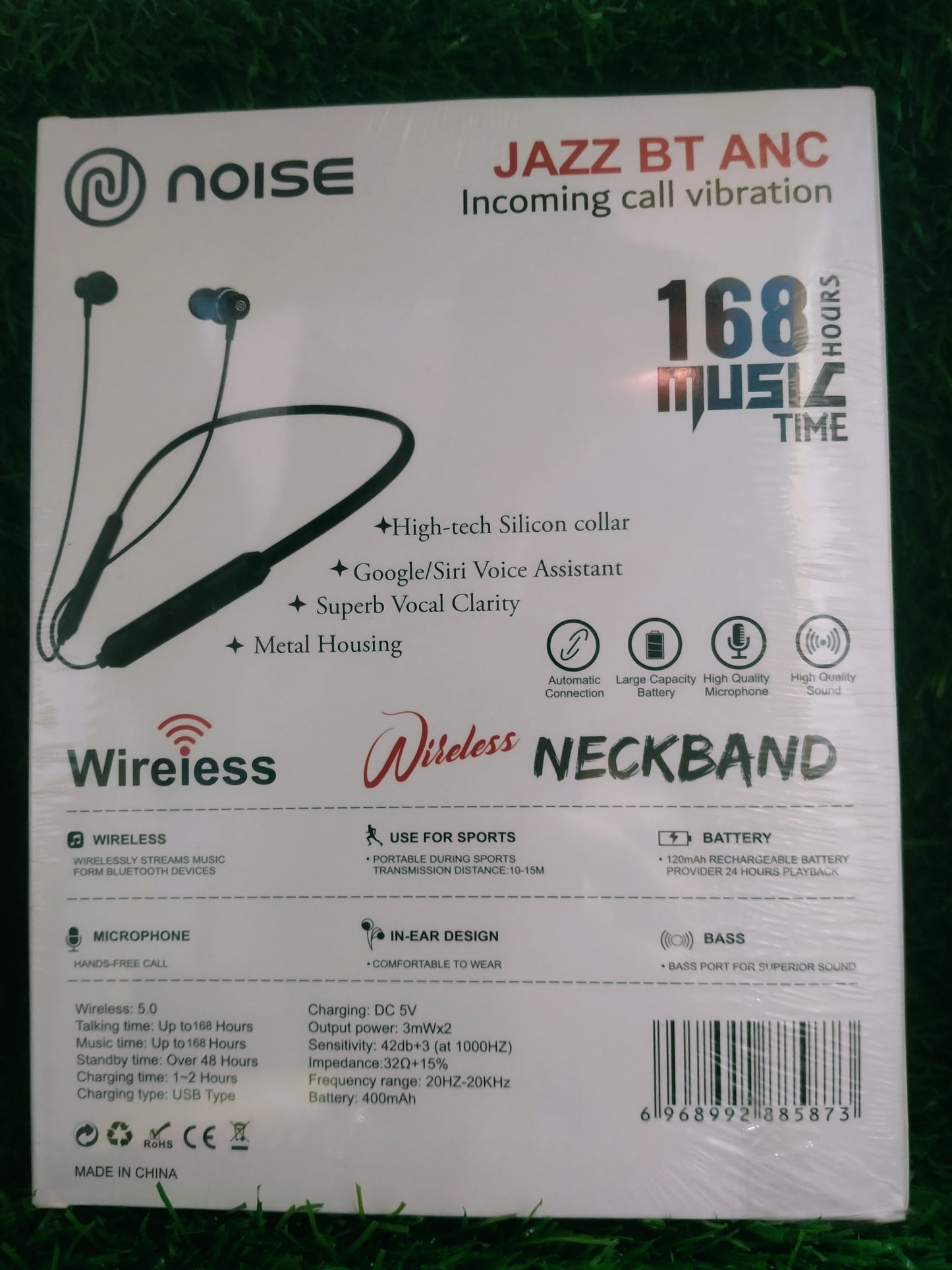 noise/boat JAZZ bt ANC Neckband