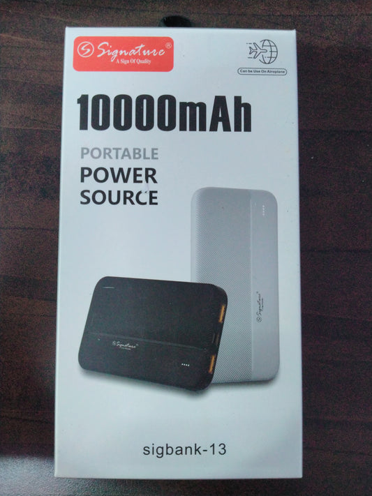 signature Sigbank-13 10kmah powerbank