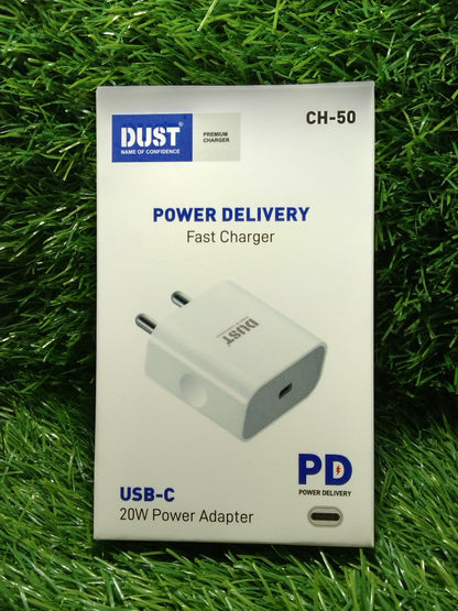 Dust Ch-50 20W PD Fast Charger