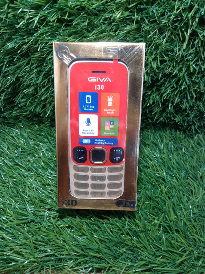 Giva i30 Dual Sim Keypad Mobile Phone