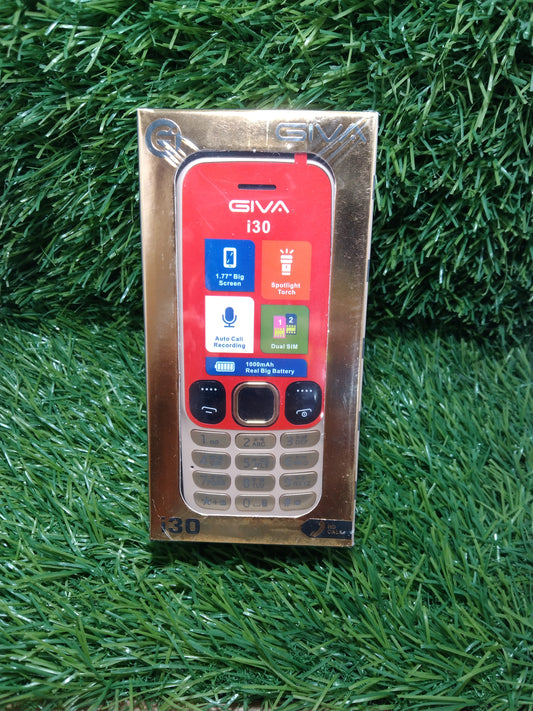 Giva i30 Dual Sim Keypad Mobile Phone
