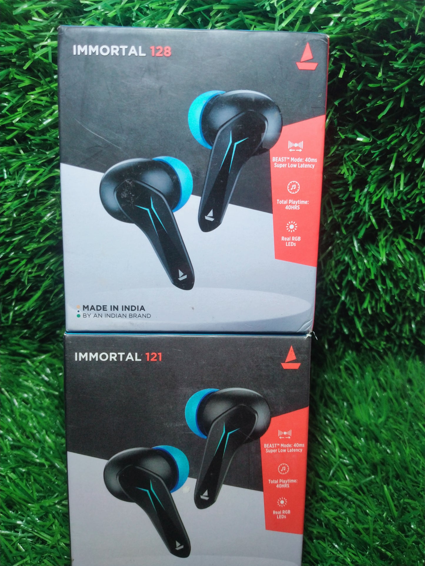 boAt original IMMORTAL 121/128 earbuds