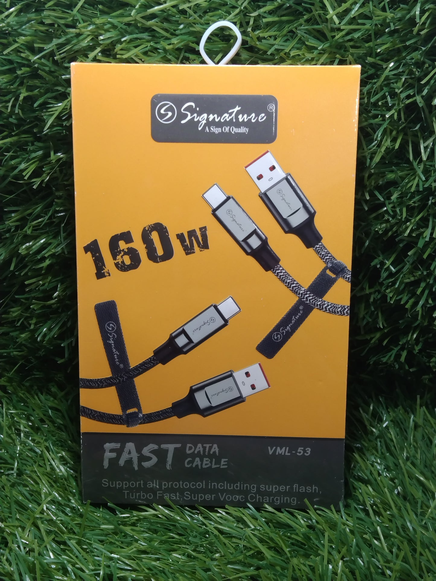 Signature Vml-53 160W Usb To C Fast Charging Data Cable