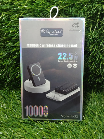 Signature Sigbank-32 10000mAh Magnetic Wireless Charging Pad