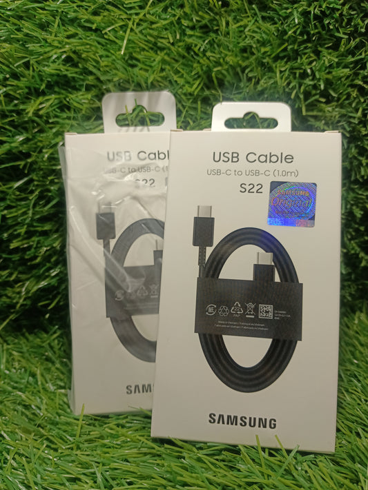 Samsung S22 USB-C TO C Original Cable