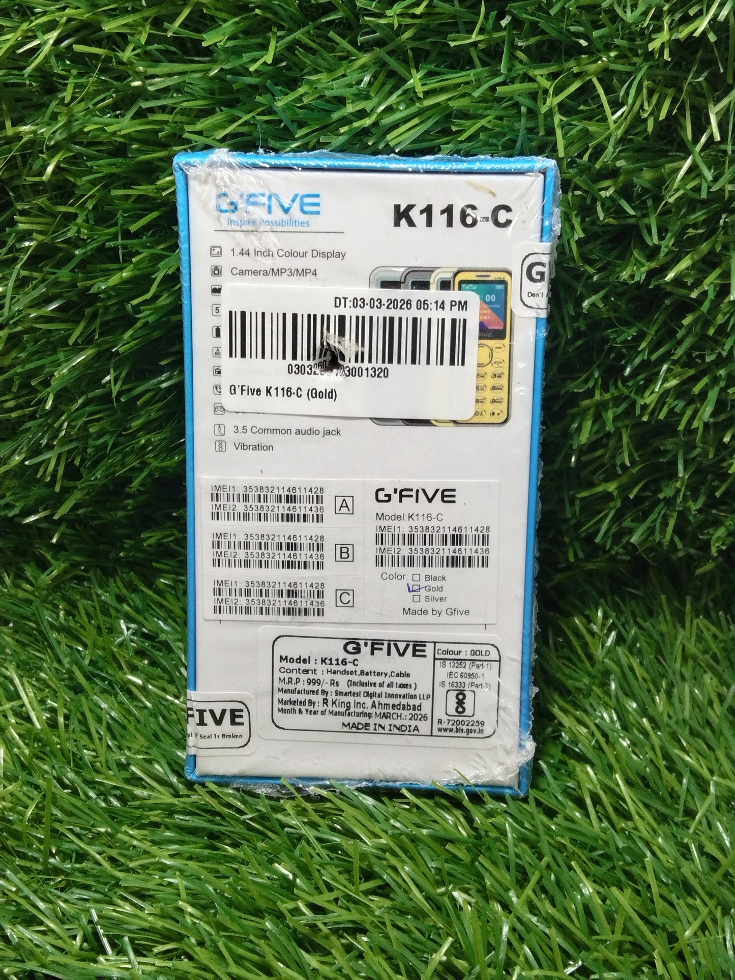 GFive K116-C Keypad Mobile Phone