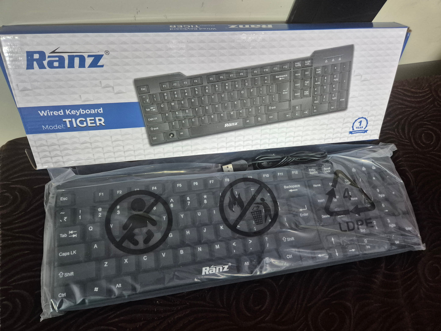 RANZ Wired Keyboard