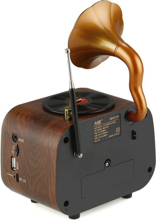 MZ M427SP Retro Radio Speaker