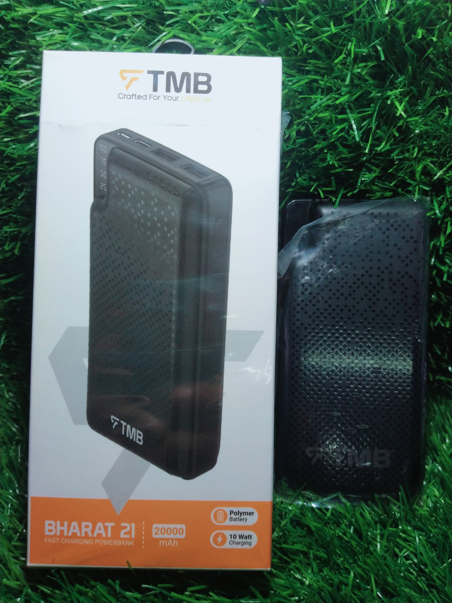 TMB bharat-21/ 10Watt 20000 MAH Power bank