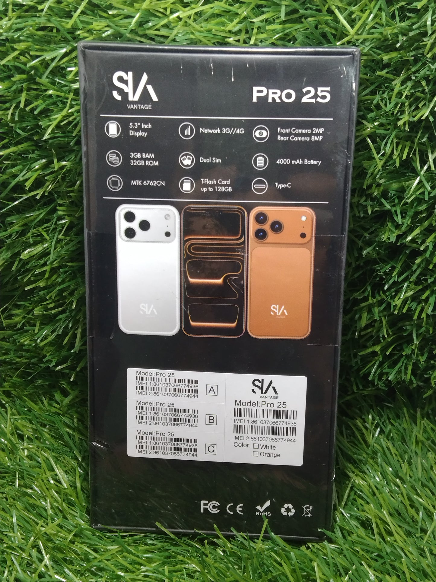 Sia Vantage Pro 25 Android Mobile Phone