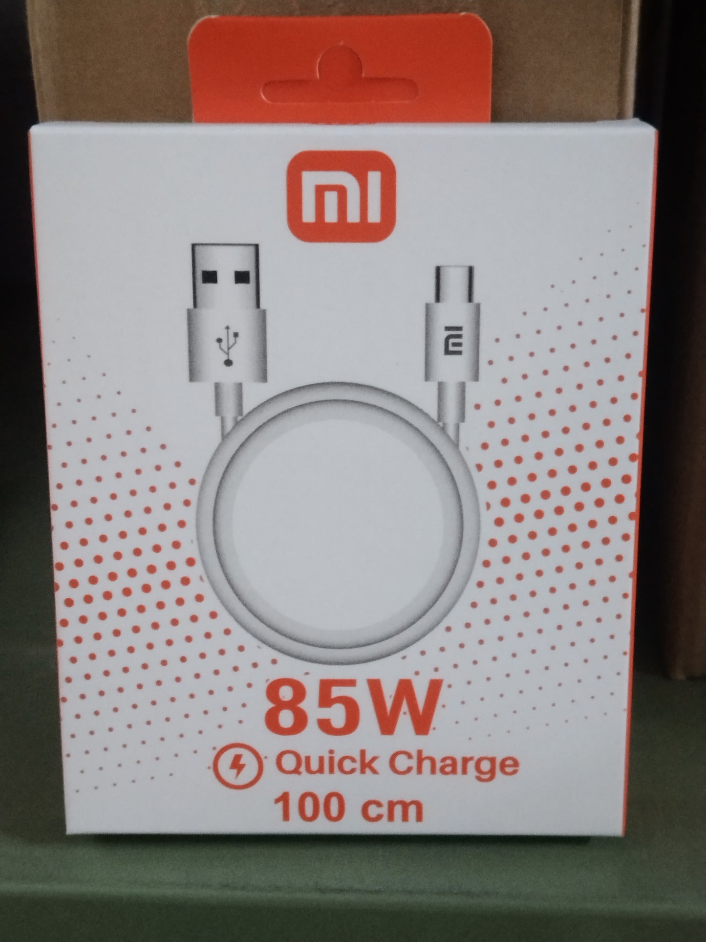 Oppo / Vivo /Oneplus 85W Square packing Dash Type C Cable