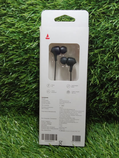 Boat 100% Original Bassheads-95 Wired Earphone