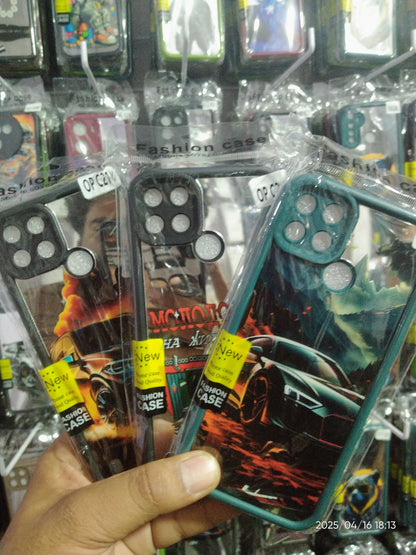 SILICONE WITH MIRROR PRINTED CASE Cover