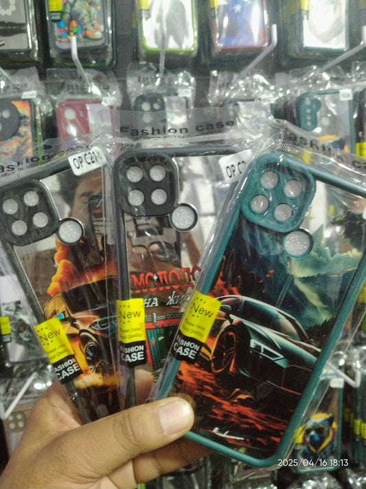 SILICONE WITH MIRROR PRINTED CASE Cover
