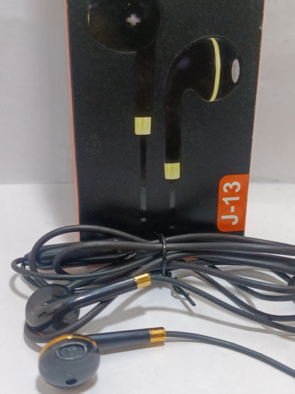 ELECTRO LINE J-13 STEREO HEADSET EARPHONES