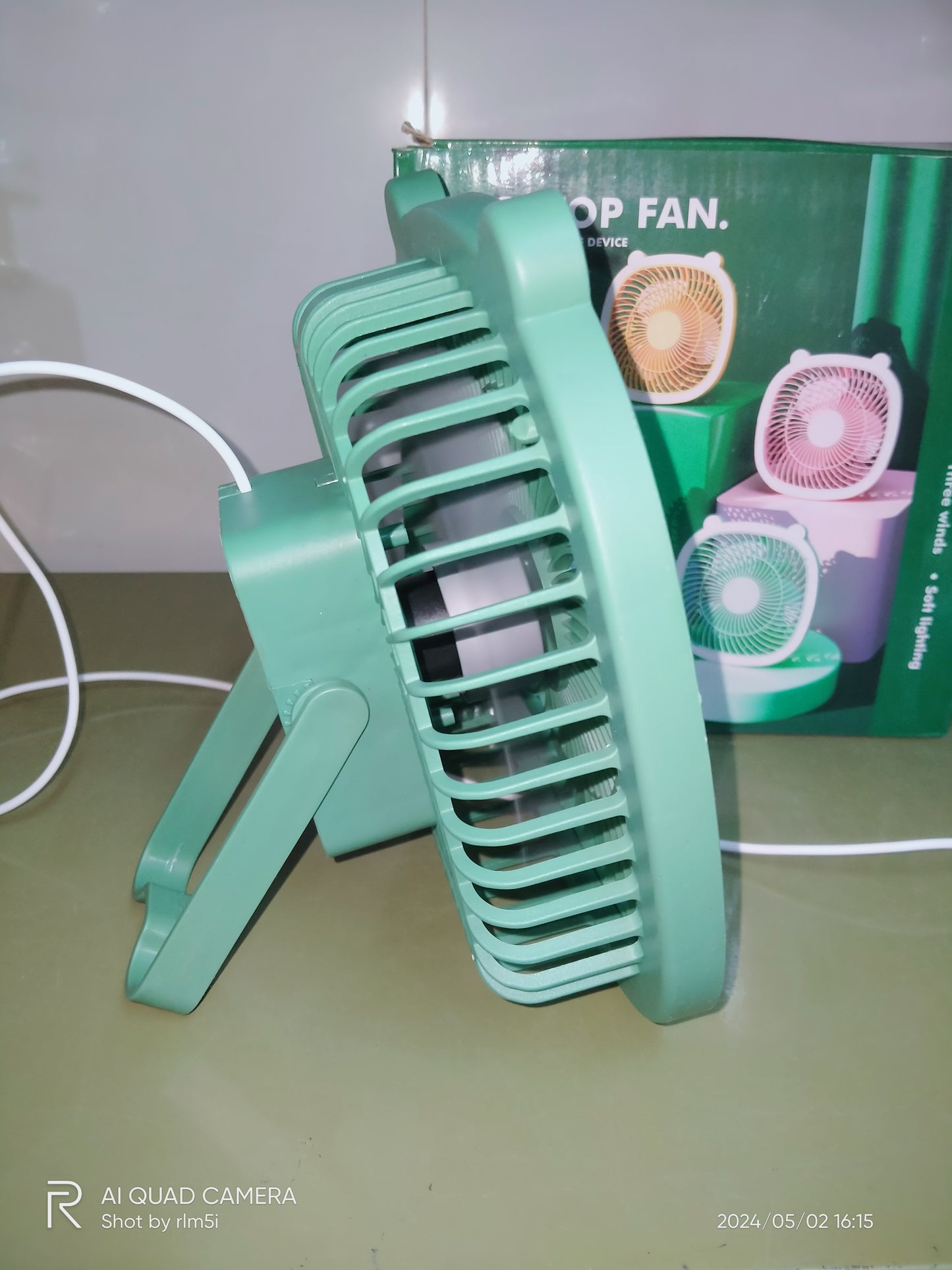 desktop Fan usb wala