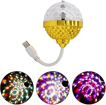3 Color Led Rotating LED Full Color Rotating Lamp – Kharrido