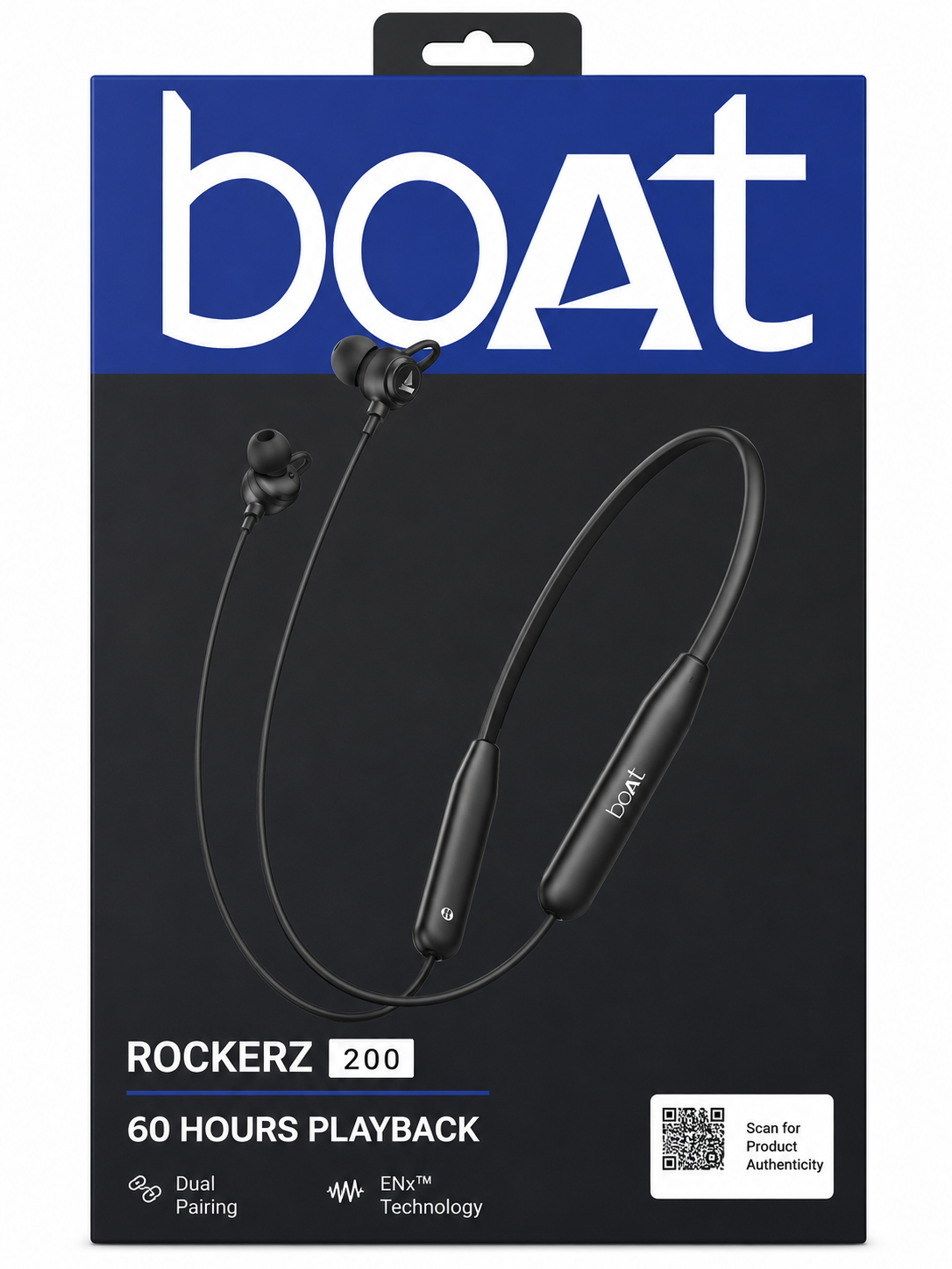 Boat Rockerz 200 Original Bluetooth Wireless Neckband