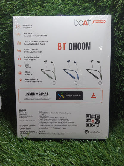 Boat BT Dhoom Vibration Neckband
