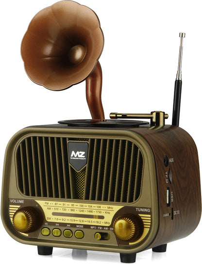 MZ M427SP Retro Radio Speaker