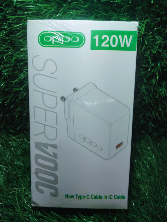 OPPO 120W ,SUPER VOOC type-C charger